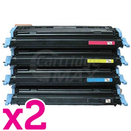 2 sets of 4 Pack HP C9720A-C9723A (641A) Generic Toner Cartridges [2BK,2C,2M,2Y]
