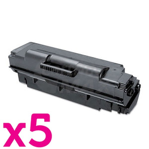 5 x Generic Samsung ML5010ND High Yield Toner Cartridge SV067A - 15,000 pages (MLT-D307L 307)