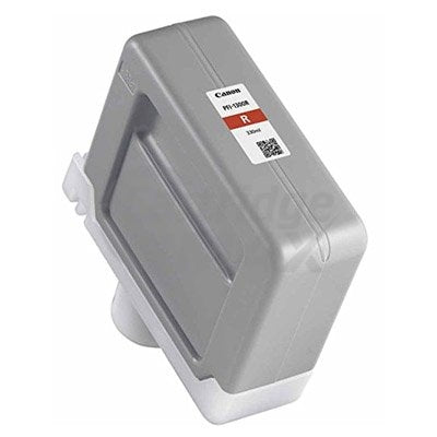 Original Canon Lucia Pro PFI-1300R Red Ink Cartridge - 330ML