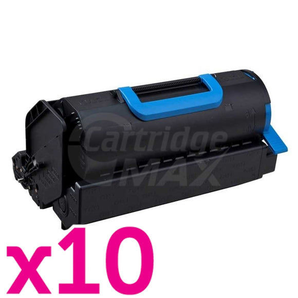 10 x OKI Generic B721 B731 MB760 MB770 Black Toner Cartridge - 25,000 pages (45488903)