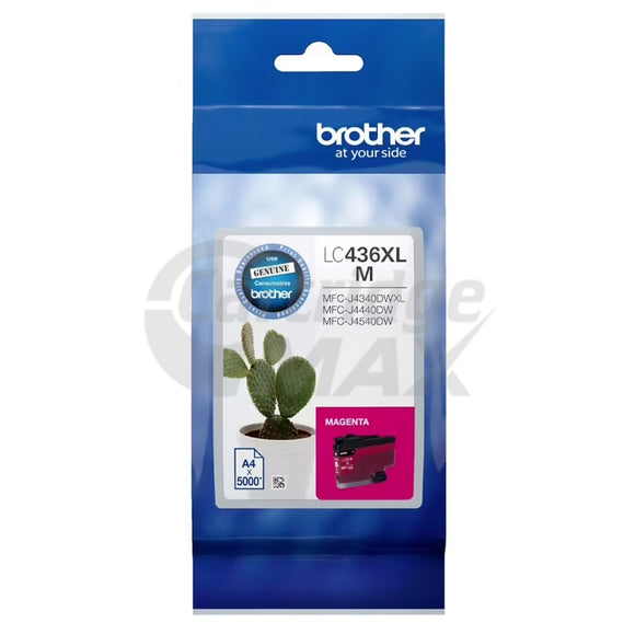 Brother LC-436XLM Original High Yield Magenta Ink Cartridge