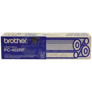 Brother PC-402RF Original Thermal Printing Ribbons [2 rolls Value Pack]