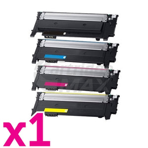 4-Pack Generic Samsung SLC430, SLC480FW Cartridge Combo CLT404S [1BK,1C,1M,1Y]