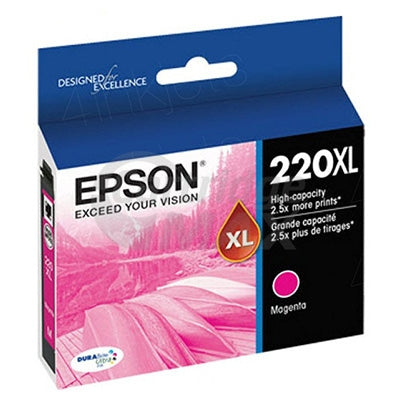 Epson 220XL Original Magenta High Yield Ink Cartridge [C13T294392]