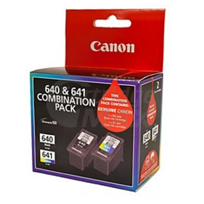 Canon PG-640, CL-641 Twin Pack Original Ink Cartridges [PG640CL641CP] [1BK,1CL]