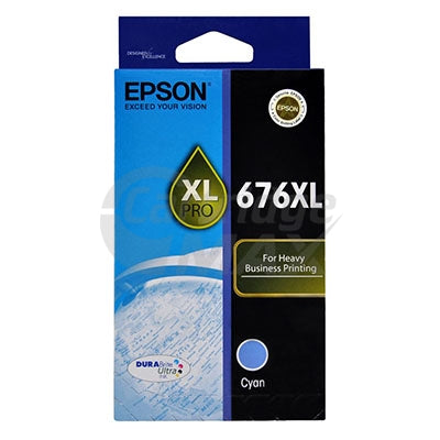 Epson 676XL Original Cyan Ink Cartridge - 1,200 pages [C13T676292]