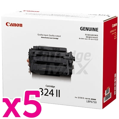5 x Original Canon CART-324II High Yield Toner Cartridge