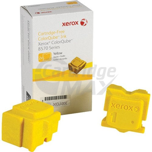 Fuji Xerox ColorQube 8570 Original Yellow Ink Sticks (108R00943)