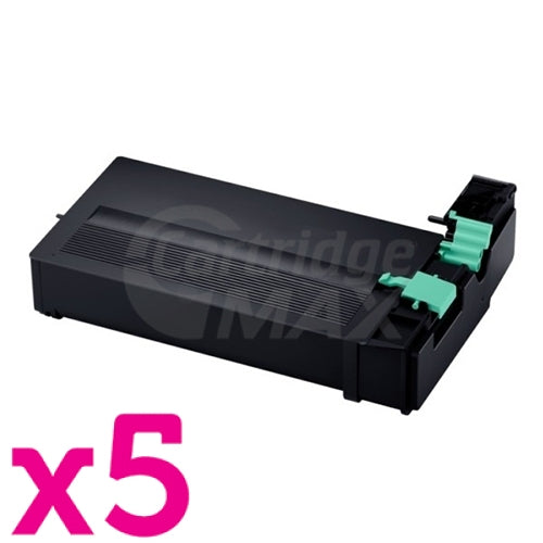 5 x Generic Samsung SLM4370, SLM5370 (MLT-D358S) Black Toner Cartridge SV111A