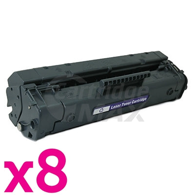 8 x HP C4092A (92A) Generic Black Toner Cartridge - 2,500 Pages
