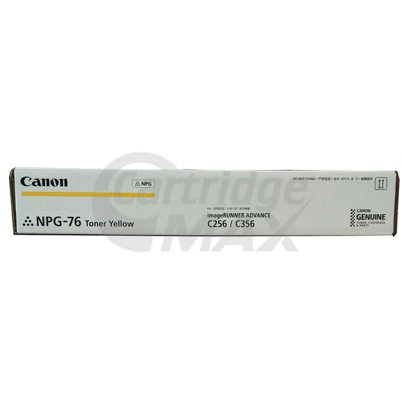 1 x Canon TG-76Y Yellow Original Toner Cartridge