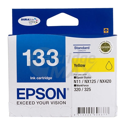 Original Epson 133 T1334 Yellow Ink Cartridge (C13T133492)