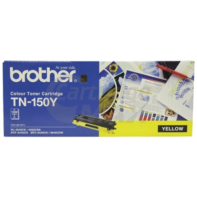 Original Brother TN-150Y Yellow Toner Cartridge