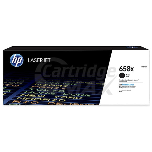 HP 658X W2000X Original Black High Yield Toner Cartridge