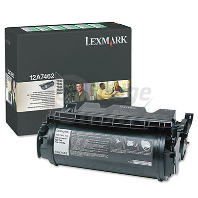 Lexmark (12A7462) Original T630 / T632 / T634 / X632 / X634 High Yield Toner Cartridge