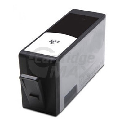 1 x HP 564XL Generic Black High Yield Inkjet Cartridge CN684WA - 550 Pages