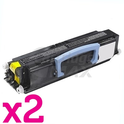 2 x Lexmark E250/E250D/E250DN Generic Toner (E250A11P)