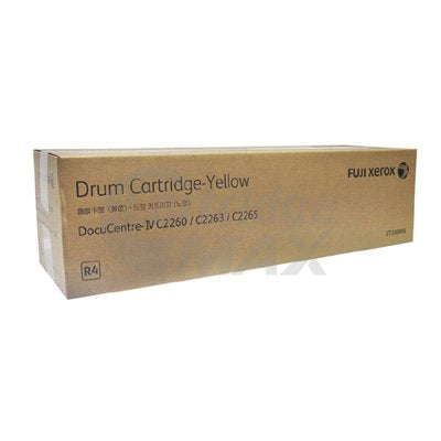 Original Fuji Xerox DocuCentre IV C2260, C2263, C2265 Yellow Drum Unit (CT350950)