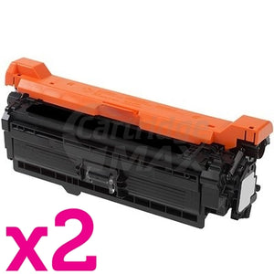 2 x HP CE400X (507X) Generic Black Toner Cartridge - 11,000 Pages
