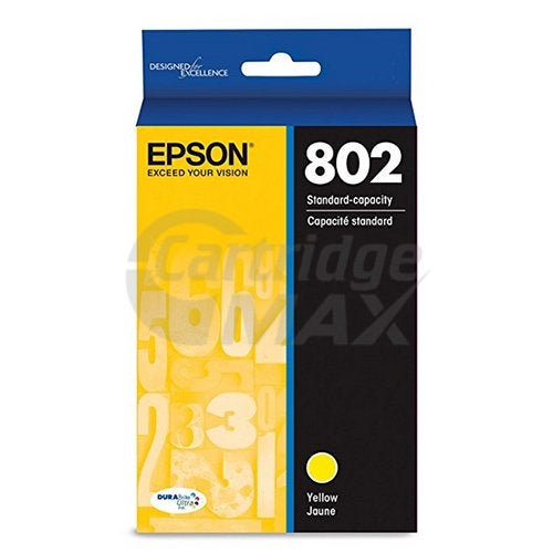 Epson 802 (C13T355492) Original Yellow Inkjet Cartridge