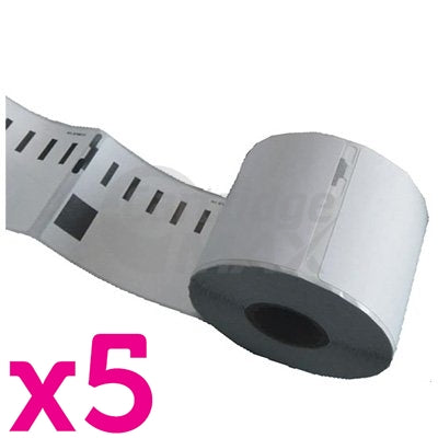 5 x Dymo SD99015 / S0722440 Generic Multi Purpose Label Roll 54mm x 70mm - 320 labels per roll