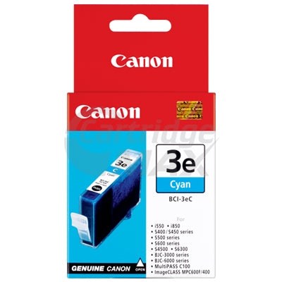 Original Canon BCI-3eC Cyan Ink Cartridge