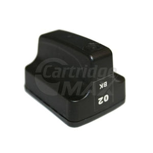 HP 02 Generic Black Inkjet Cartridge C8721WA
