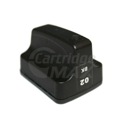 HP 02 Generic Black Inkjet Cartridge C8721WA