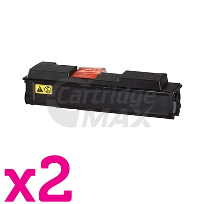 2 x Compatible for TK-440 Black Toner Cartridge suitable for Kyocera FS-6950DN
