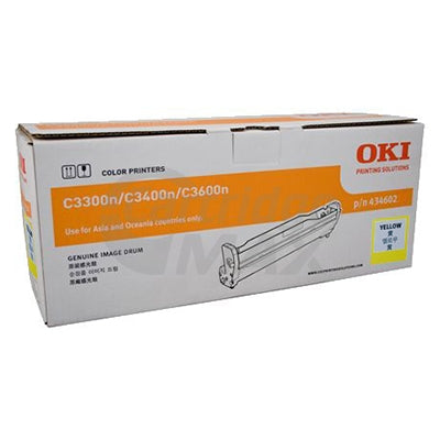 OKI C3300 / C3400/ C3600 Original Yellow Drum Unit 15,000 page (43460209)