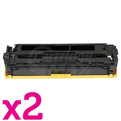 2 x HP CF400X (201X) Generic Black Toner Cartridge - 2,800 Pages
