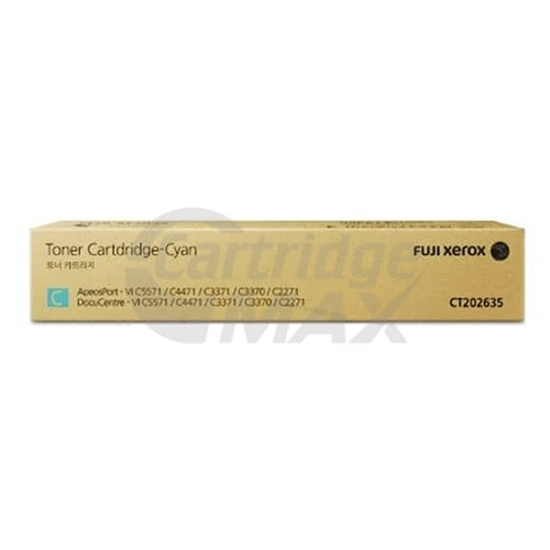 Fuji Xerox DocuCentre-VI C2271, C3371, C5571, C6671, C7771 Original Cyan Toner Cartridge - 18,500 pages (CT202635)