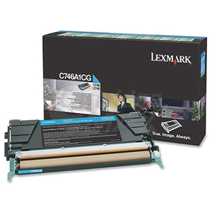 Lexmark (C746A1CG) Original C746 / C748 Cyan Toner