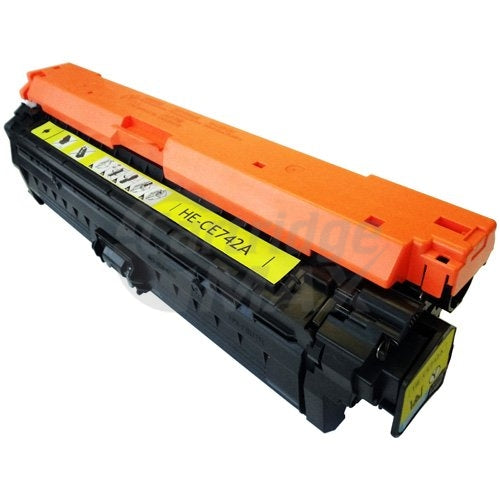 HP CE742A (307A) Generic Yellow Toner Cartridge - 7,300 Pages