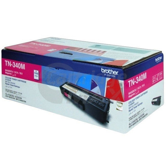 Original Brother TN-340M Magenta Toner Cartridge