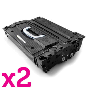 2 x HP CF325X (25X) Generic Black Toner Cartridge - 40,000 Pages