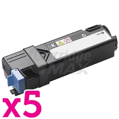 5 x Dell 1320 / 1320C / 1320CN Black Generic laser