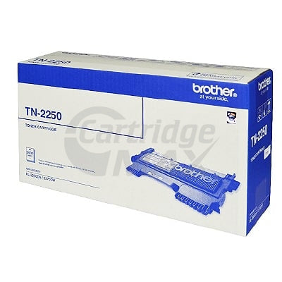 1 x Brother TN-2250 Original Toner Cartridge - 2,600 pages **Box opened, Never been used**