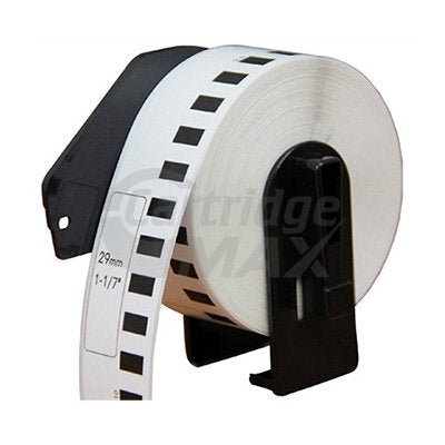 Brother DK-22211 Generic Black Text on White Continuous Film Label Roll 29mm x 15.24m