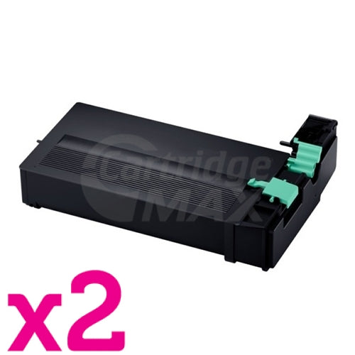 2 x Generic Samsung SLM4370, SLM5370 (MLT-D358S) Black Toner Cartridge SV111A