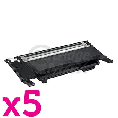 5 x Generic Samsung CLP-320N, CLP-325, CLX-3180, CLX-3185 [CLT-K407S K407] Black Toner SU132A