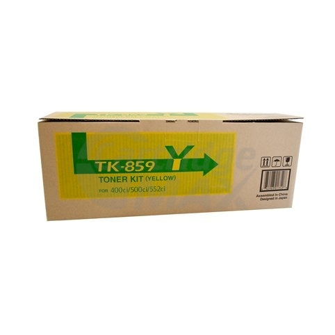 Original Kyocera TK-859Y Yellow Toner Cartridge TASKalfa 400ci, TASKalfa 500ci