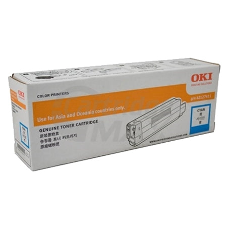 OKI C612 Original Cyan Toner Cartridge (46507511)