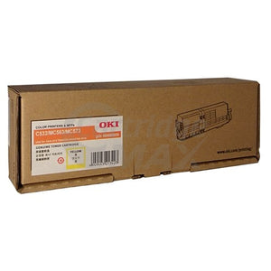OKI C532DN / MC573DN Original Yellow Toner Cartridge (46490609)