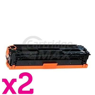 2 x HP 410X (CF410X) Generic Black Toner Cartridge