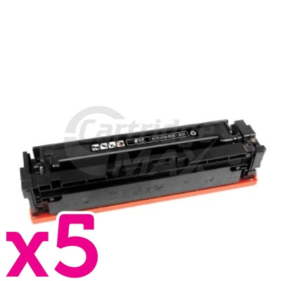 5 x Generic Canon CART-046BKH Black High Yield Toner Cartridge
