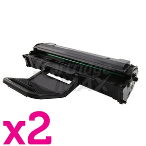 2 x Samsung ML-1610D2 Generic Black Toner Cartridge