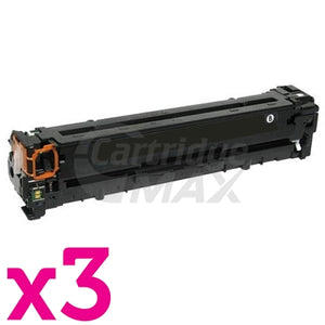 3 x HP CE310A (126A) Generic Black Toner Cartridge  - 1,200 Pages