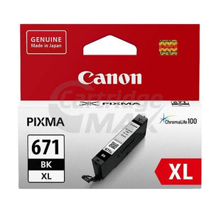 Original Canon CLI-671XLBK Black High Yield Inkjet