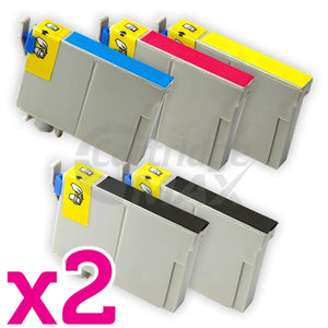 10-Pack Generic Epson 138 T1381-T1384 Inkjet Cartridges [4BK,2C,2M,2Y]